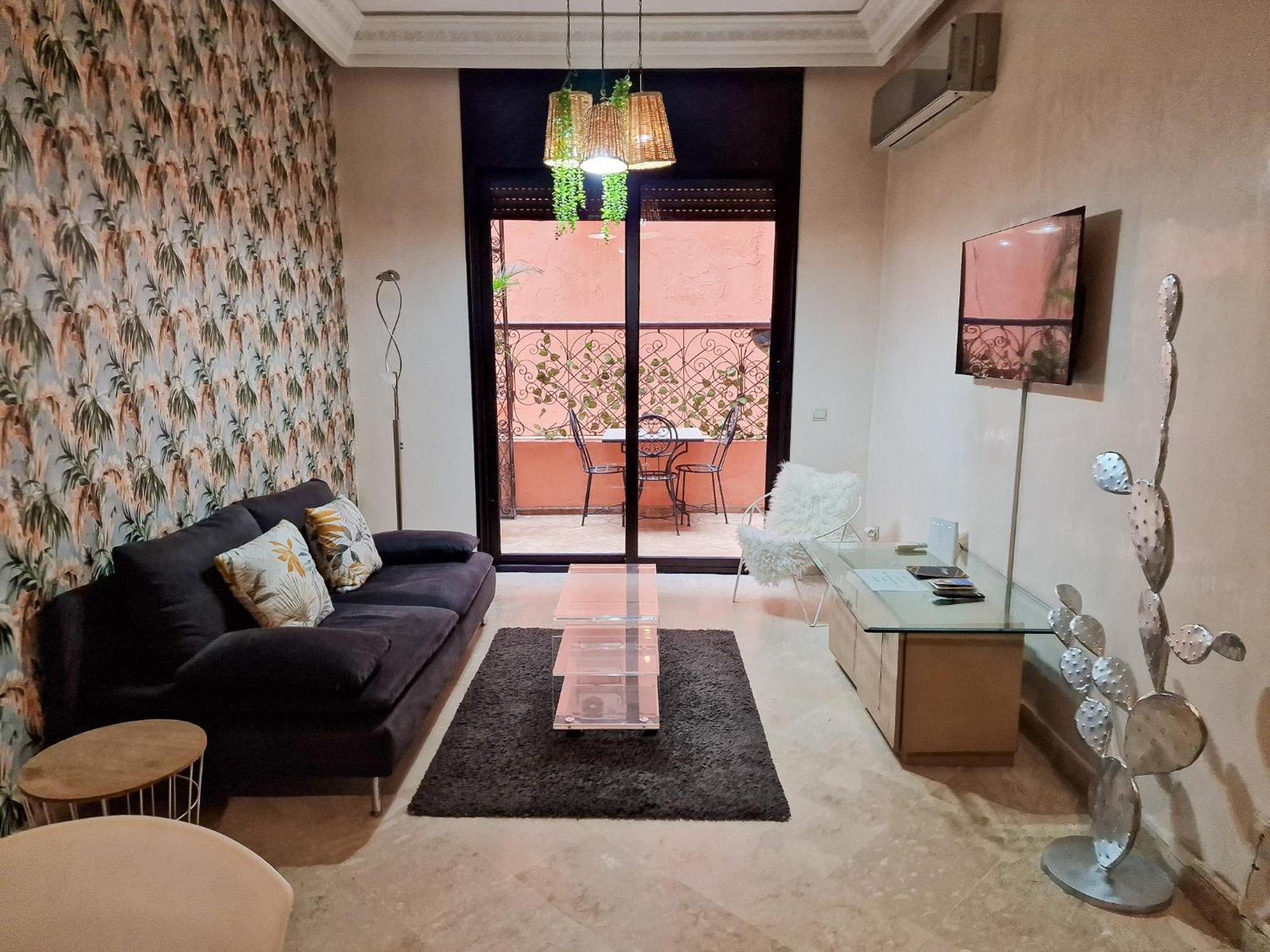 Superbe Appartement Piscine Gueliz Маракеш Екстериор снимка